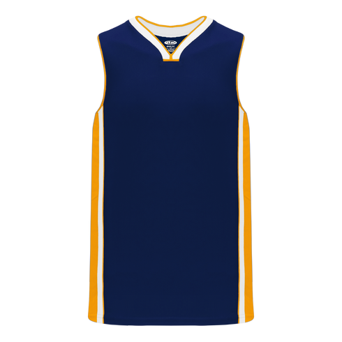 Athletic Knit Pro Cut Basketball Jersey with Rap Neck & Side Inserts (B1715)
